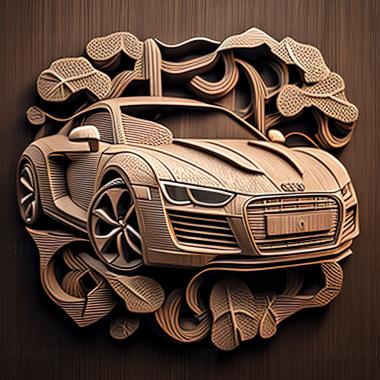 3D модель Audi R8 (STL)